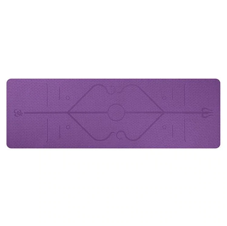 Non-slip exercise mat