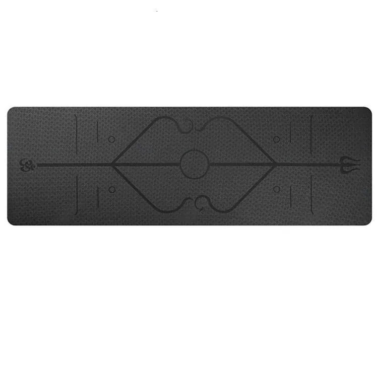 Non-slip exercise mat